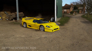 Ferrari F50 taxtherich yellow racing red private estate